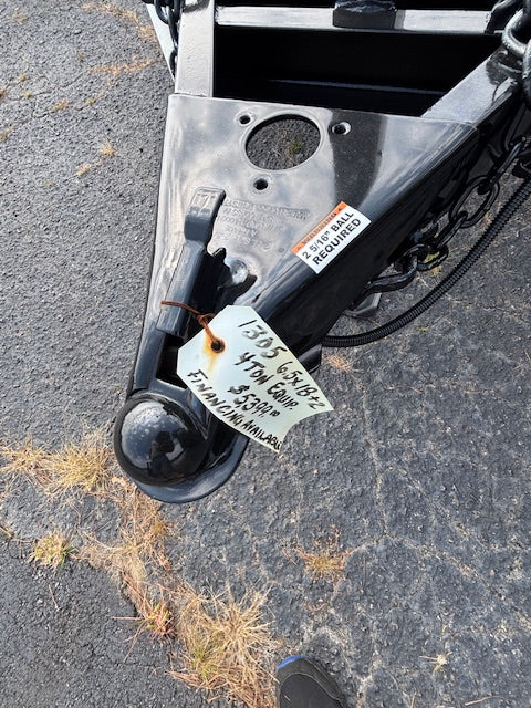 6.5x18+2 Equipment Trailer - 4 Ton