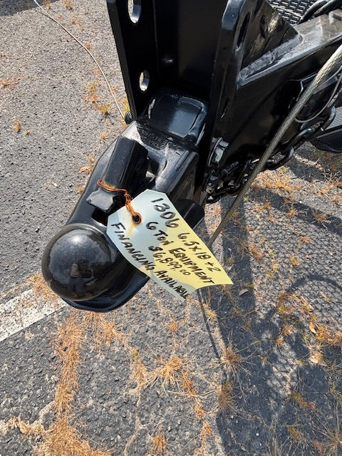 6.5x18+2 Equipment Trailer - 6 ton